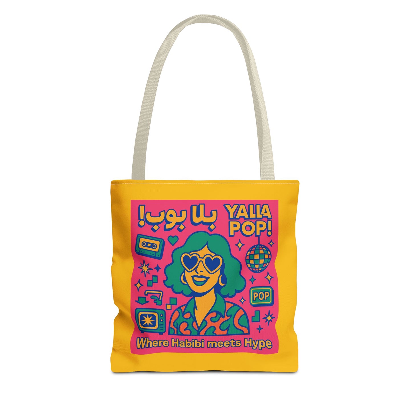 Colorful Motivational Tote Bag - Perfect for Everyday Style!
