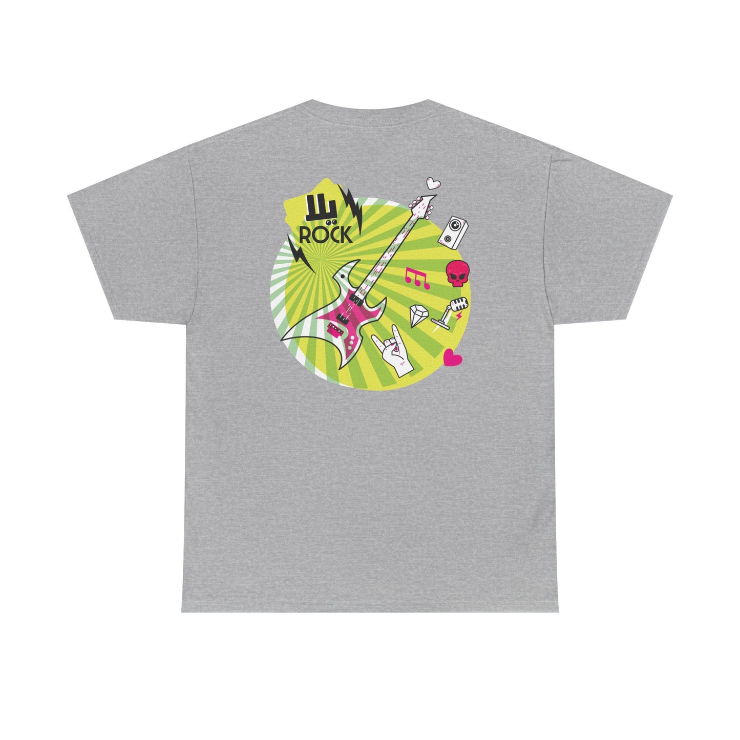 Rockin' Unisex Heavy Cotton Tee - Perfect for Music Lovers `Yalla Rock'