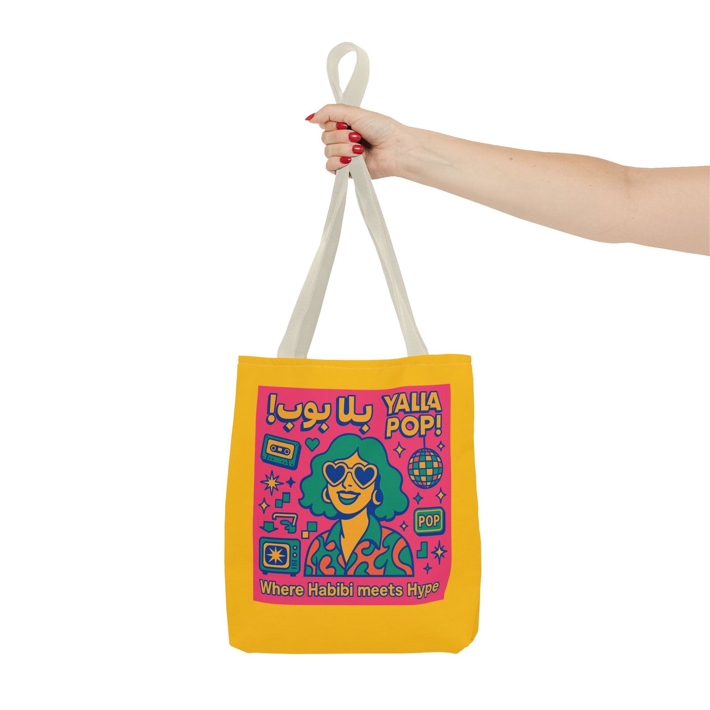 Colorful Motivational Tote Bag - Perfect for Everyday Style!