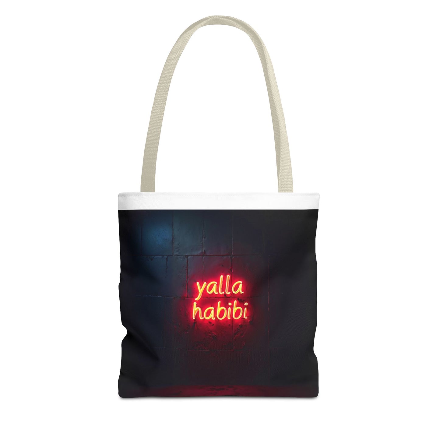 Yalla Habibi Tote Bag - Stylish and Trendy Everyday Carryall