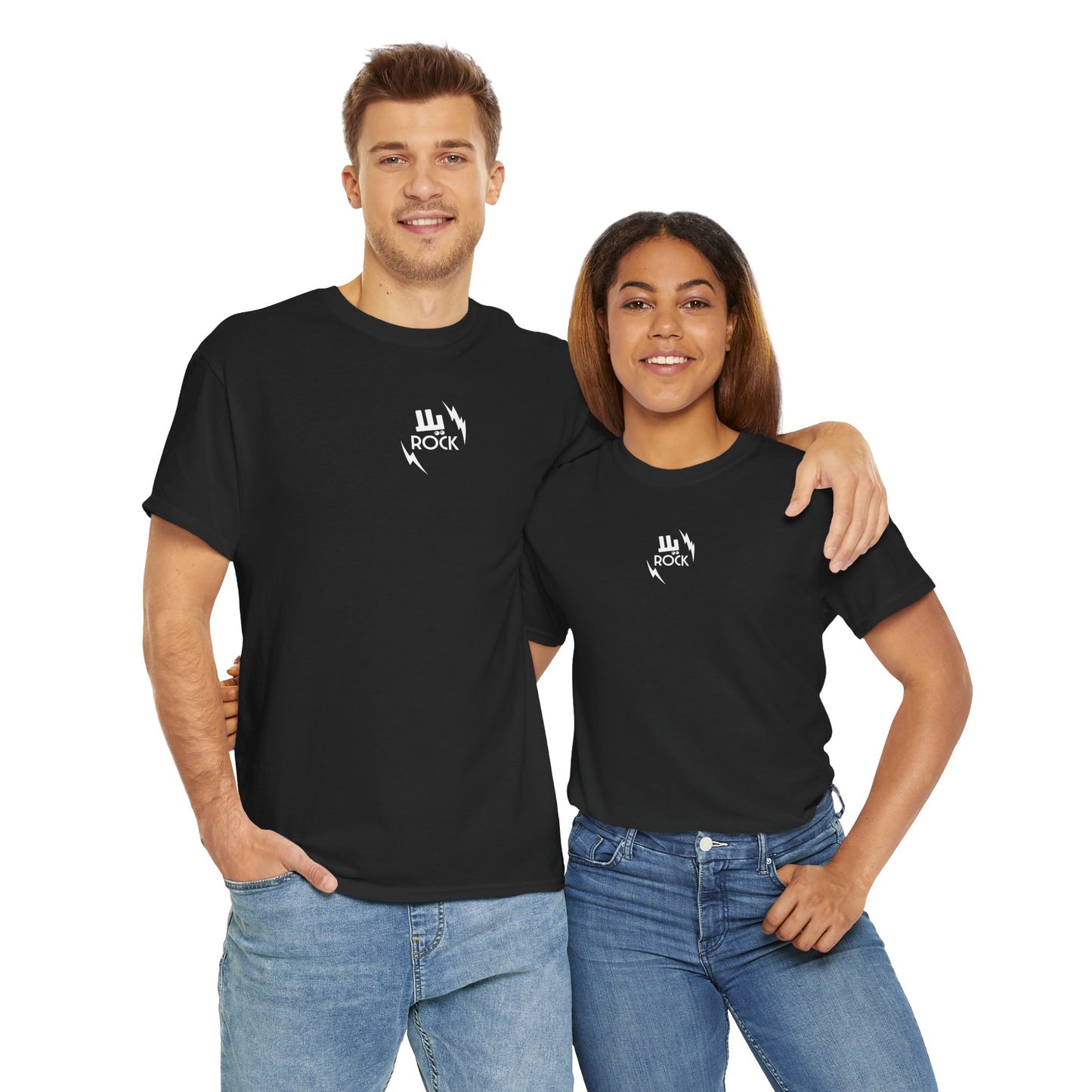 Rockin' Unisex Heavy Cotton Tee - Perfect for Music Lovers