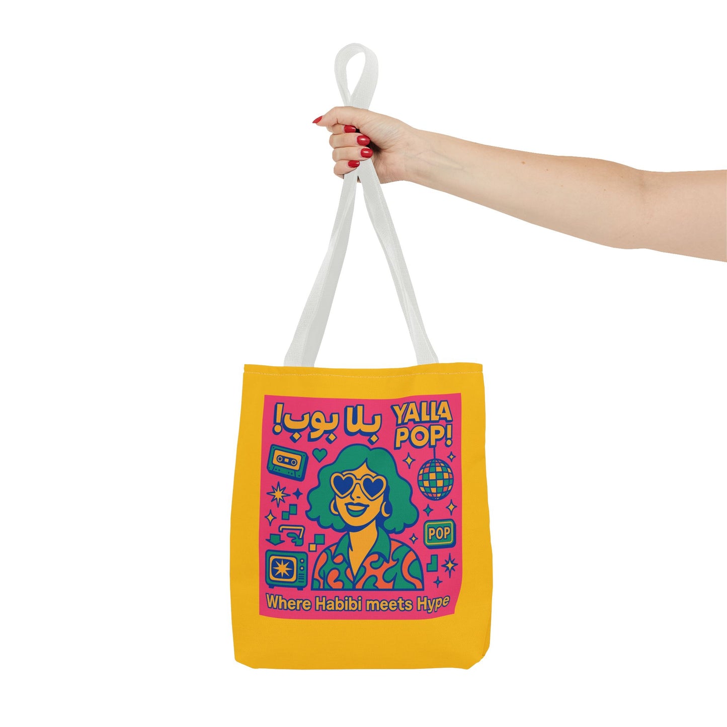Colorful Motivational Tote Bag - Perfect for Everyday Style!