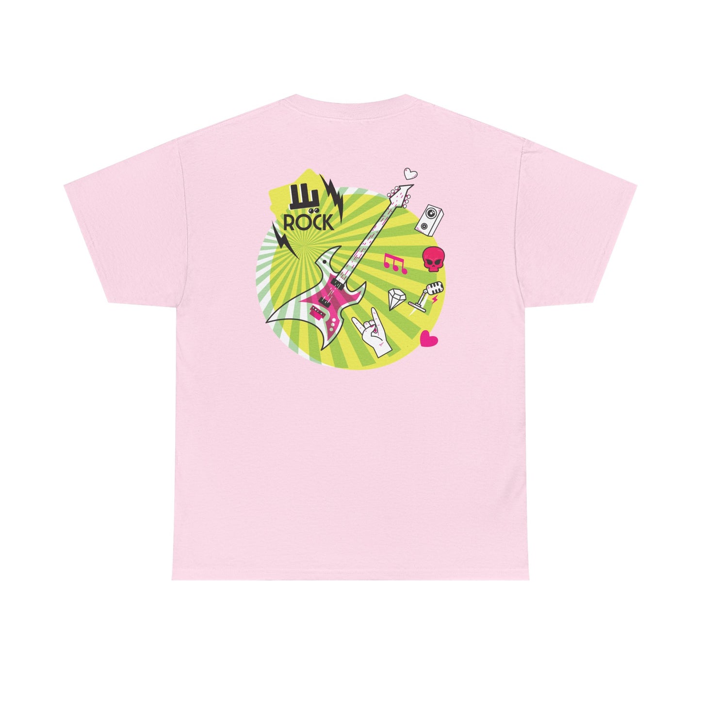 Rockin' Unisex Heavy Cotton Tee - Perfect for Music Lovers `Yalla Rock'