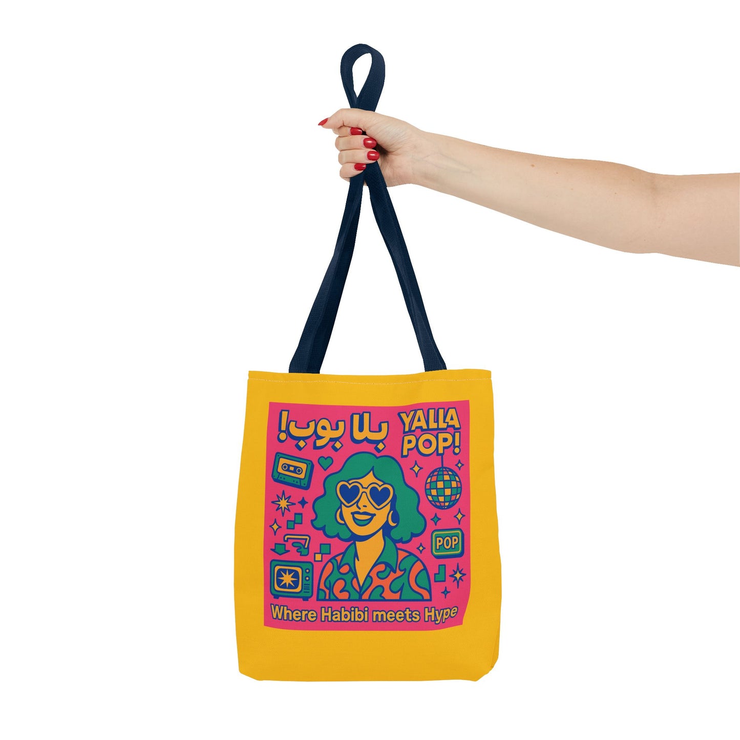 Colorful Motivational Tote Bag - Perfect for Everyday Style!