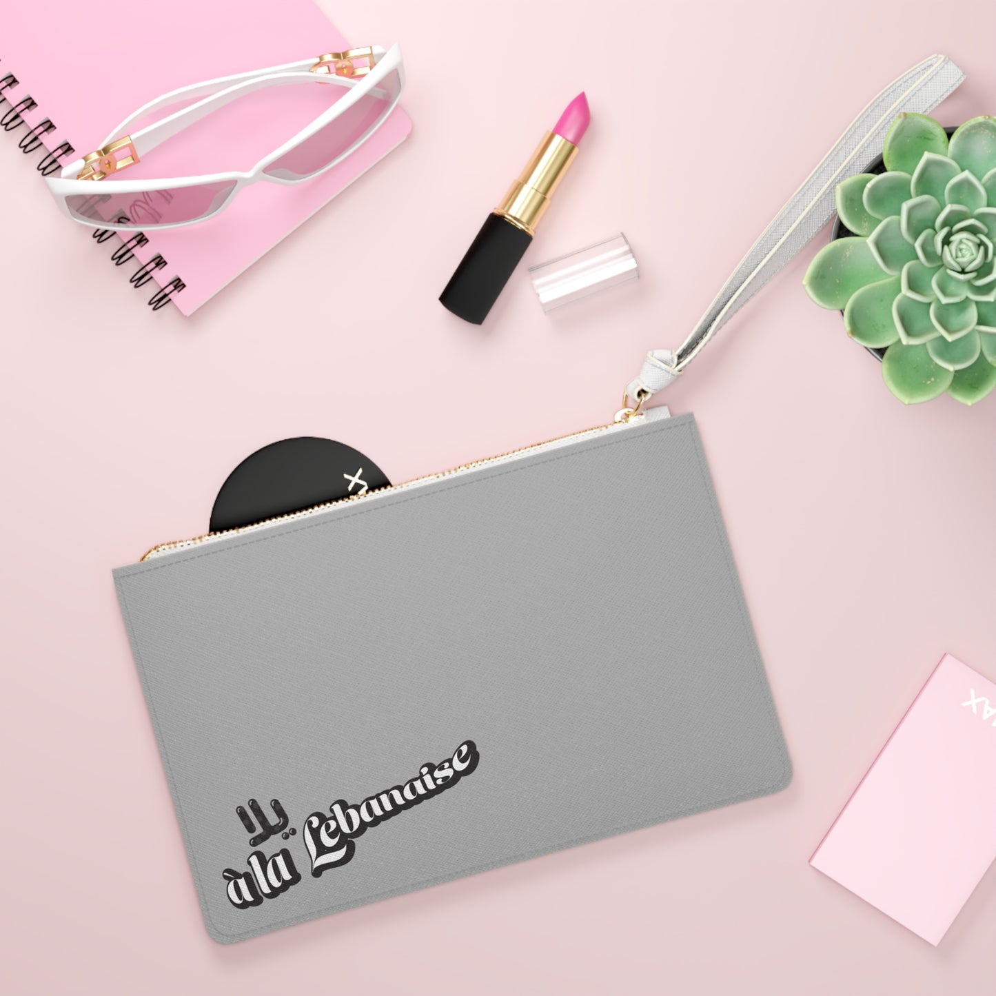Yalla a la Lebanaise Stylish Clutch Bag | Chic Evening Out, Gifts for Her, Unique Handbag