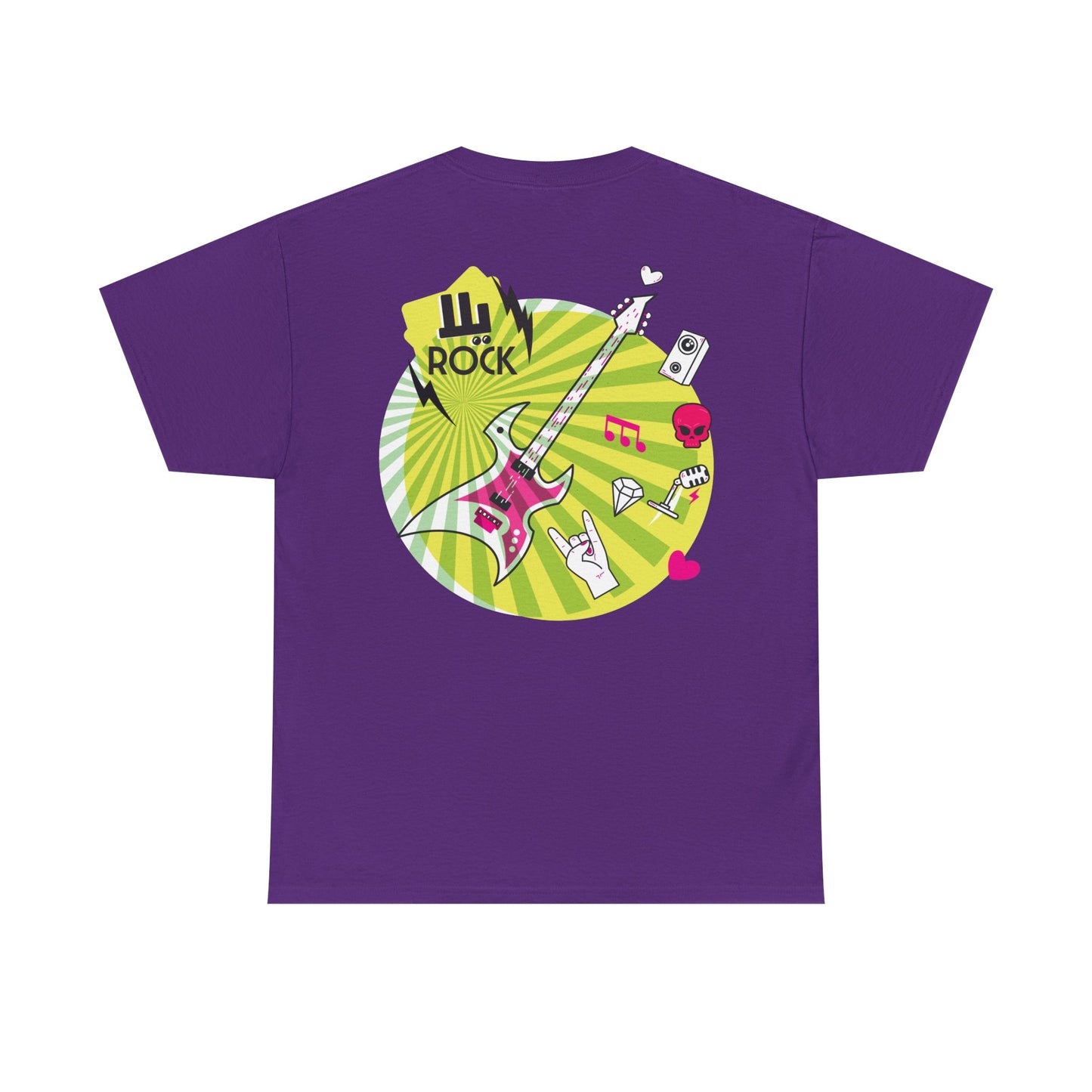 Rockin' Unisex Heavy Cotton Tee - Perfect for Music Lovers