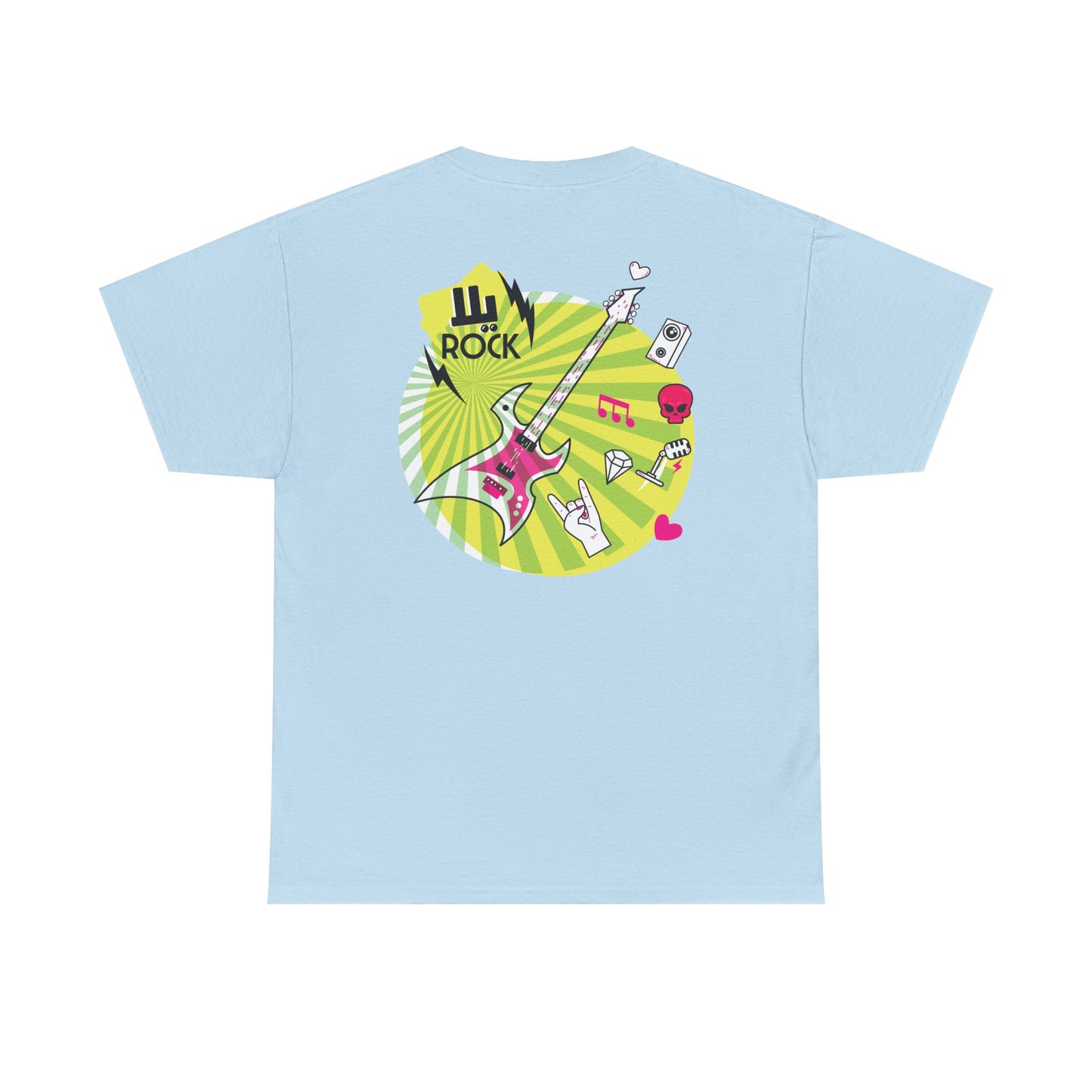 Rockin' Unisex Heavy Cotton Tee - Perfect for Music Lovers `Yalla Rock'