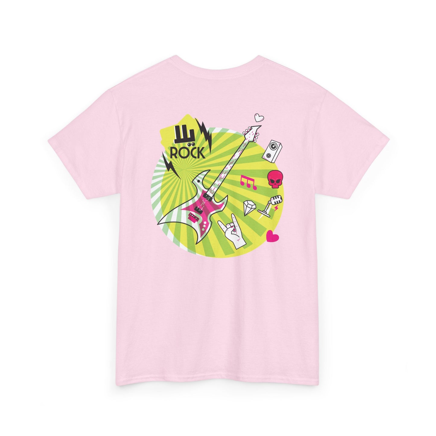 Rockin' Unisex Heavy Cotton Tee - Perfect for Music Lovers `Yalla Rock'