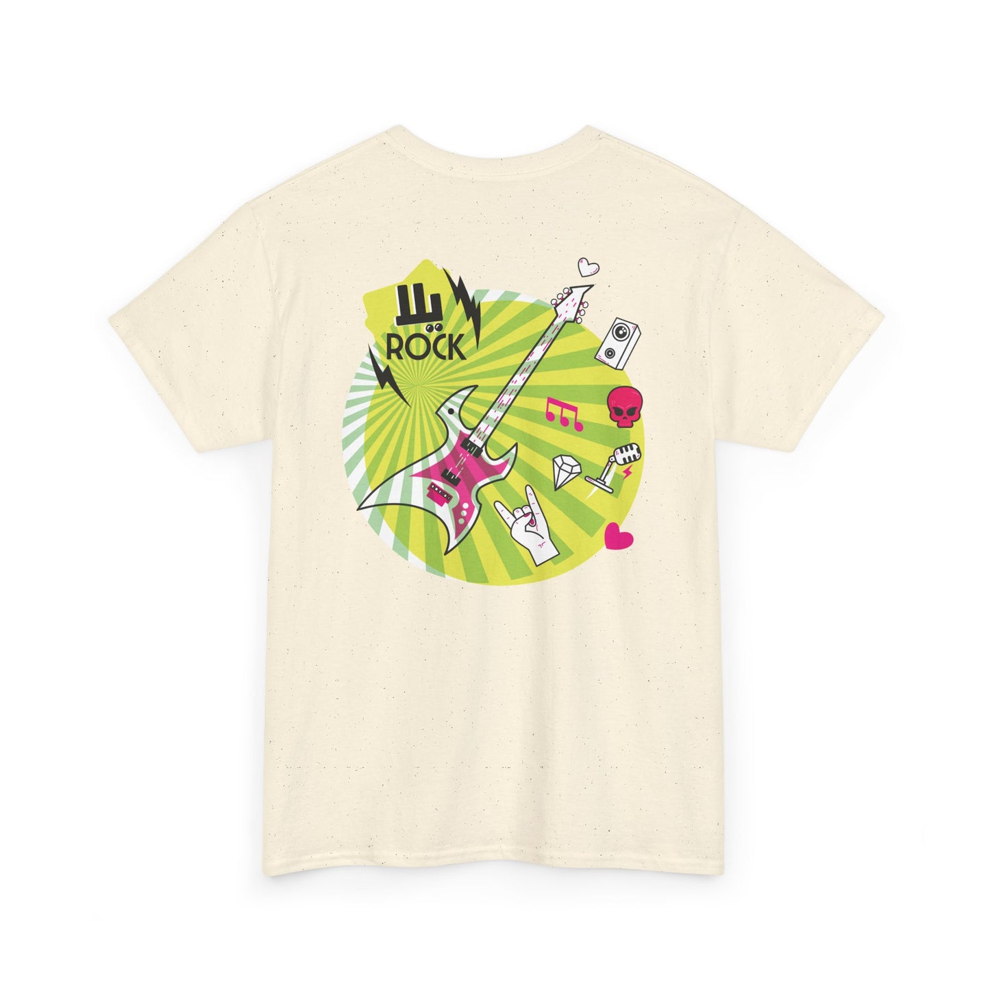 Rockin' Unisex Heavy Cotton Tee - Perfect for Music Lovers `Yalla Rock'