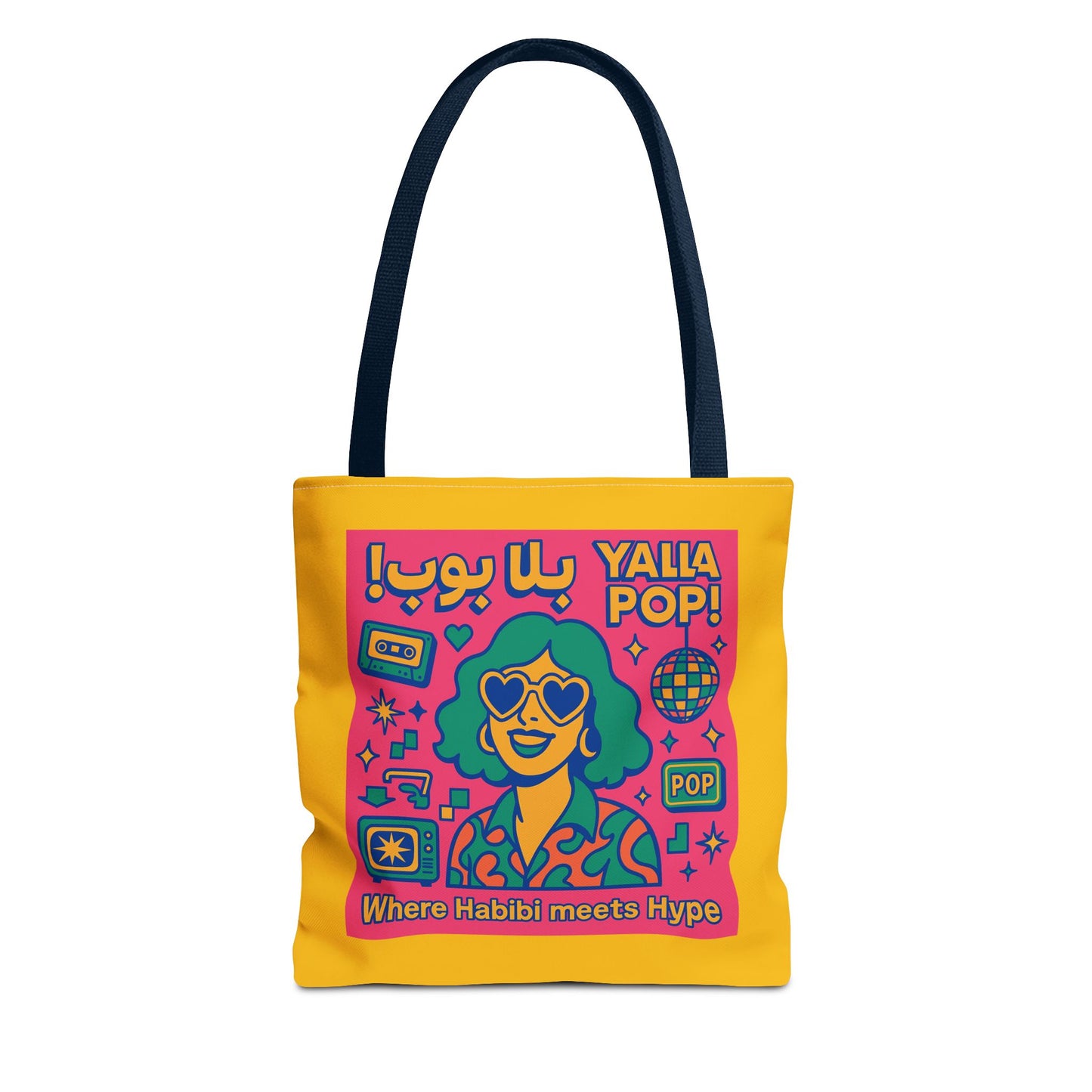 Colorful Motivational Tote Bag - Perfect for Everyday Style!