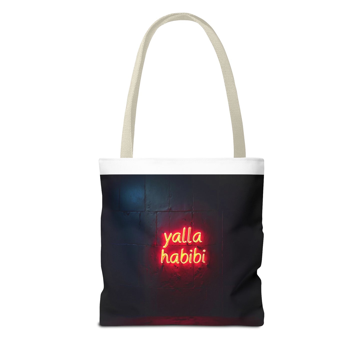 Yalla Habibi Tote Bag - Stylish and Trendy Everyday Carryall