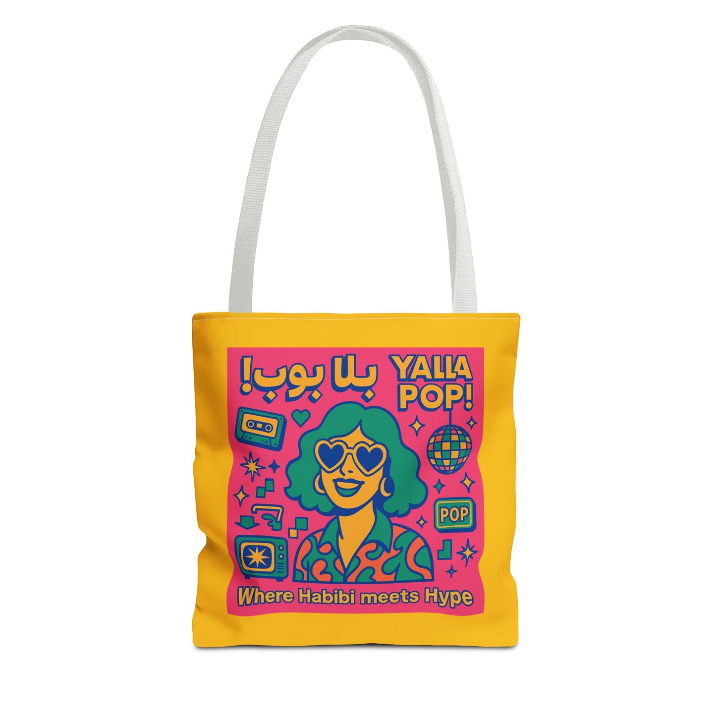 Colorful Motivational Tote Bag - Perfect for Everyday Style!