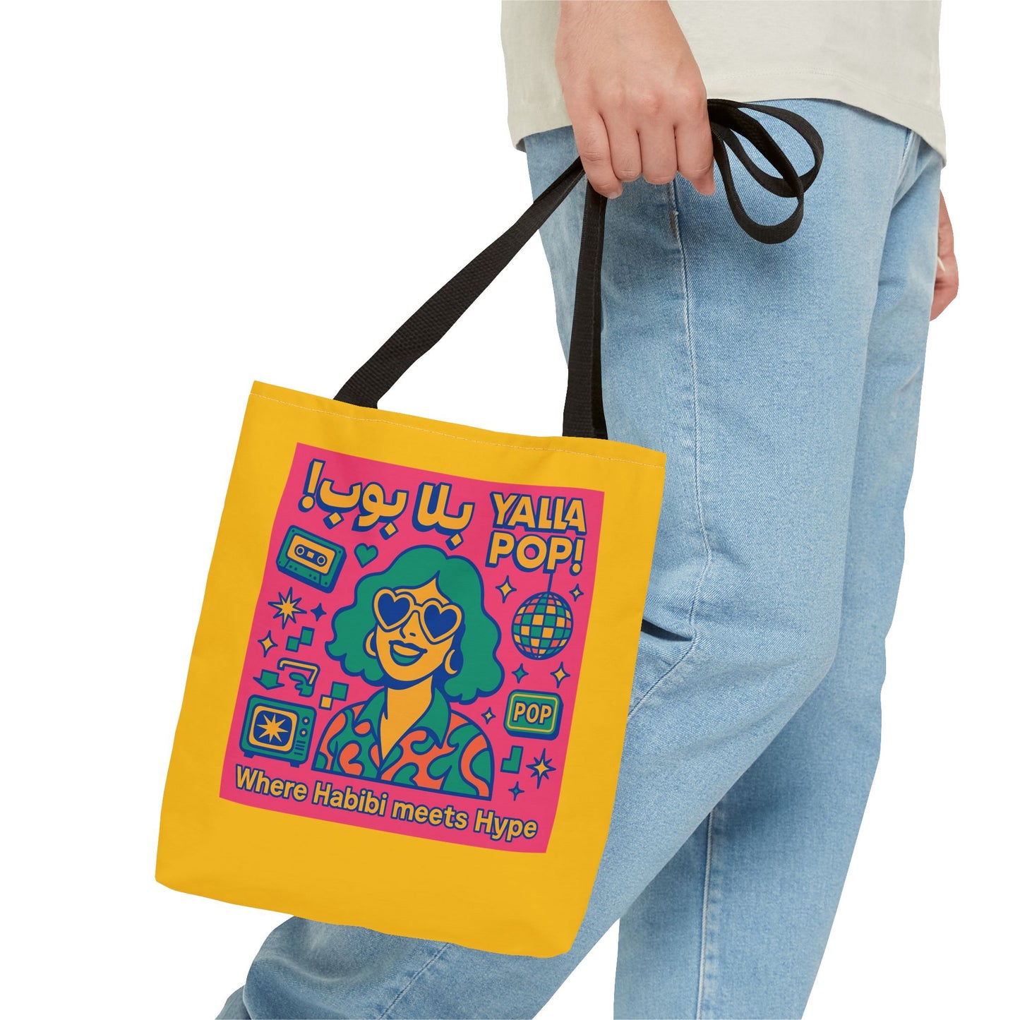 Colorful Motivational Tote Bag - Perfect for Everyday Style!