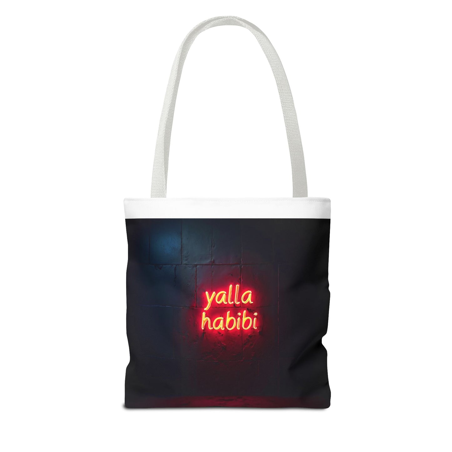 Yalla Habibi Tote Bag - Stylish and Trendy Everyday Carryall