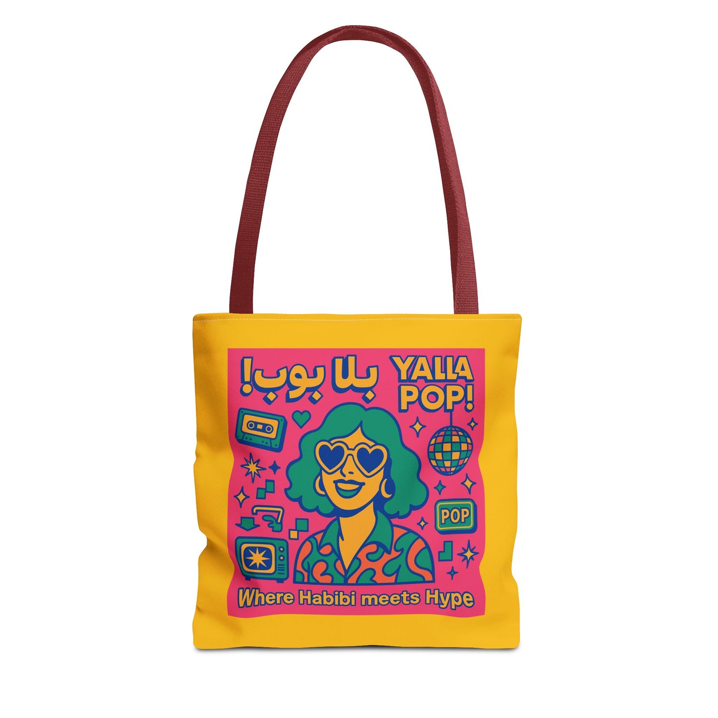 Colorful Motivational Tote Bag - Perfect for Everyday Style!