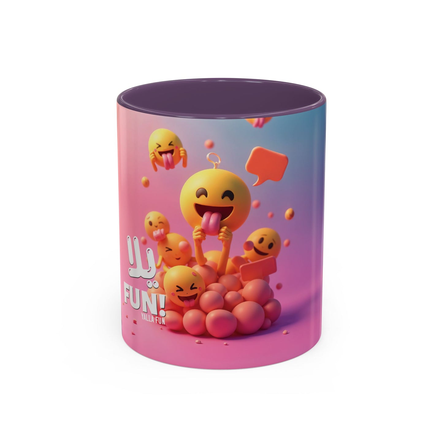 Funny Emoji Accent Coffee Mug - Perfect Gift for Friends & Family