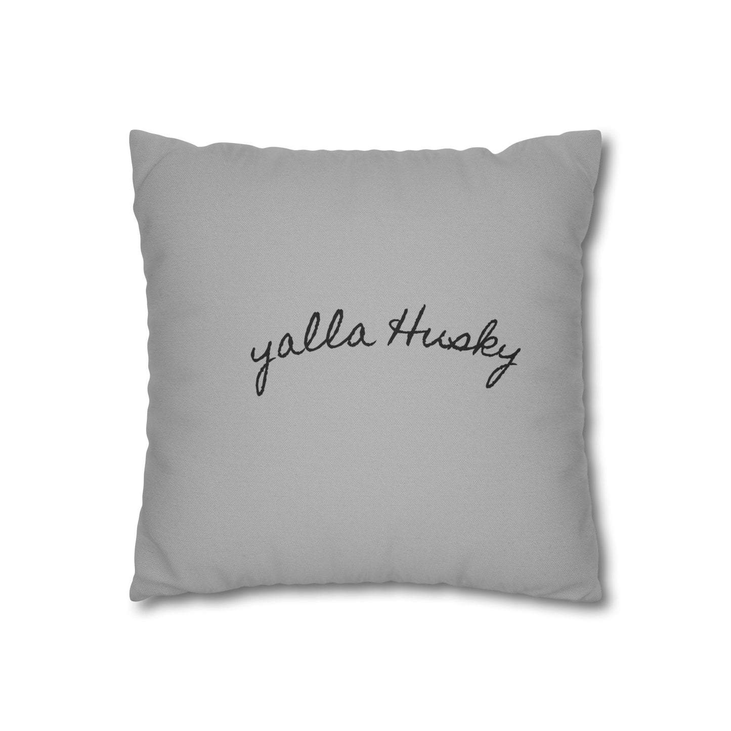 Pillow case- Yalla Husky home decor dog lovers