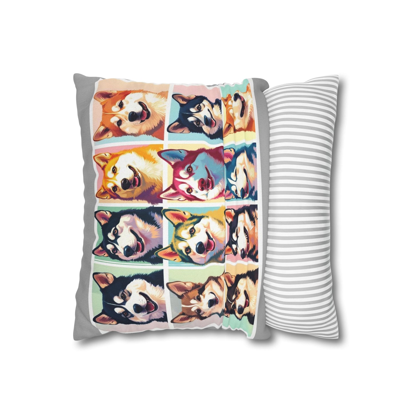 Pillow case- Yalla Husky home decor dog lovers