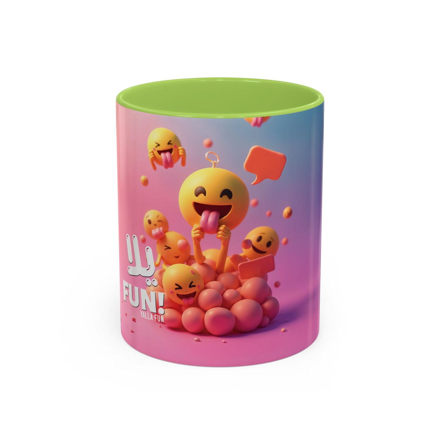 Funny Emoji Accent Coffee Mug - Perfect Gift for Friends & Family