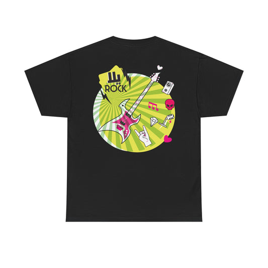 Rockin' Unisex Heavy Cotton Tee - Perfect for Music Lovers