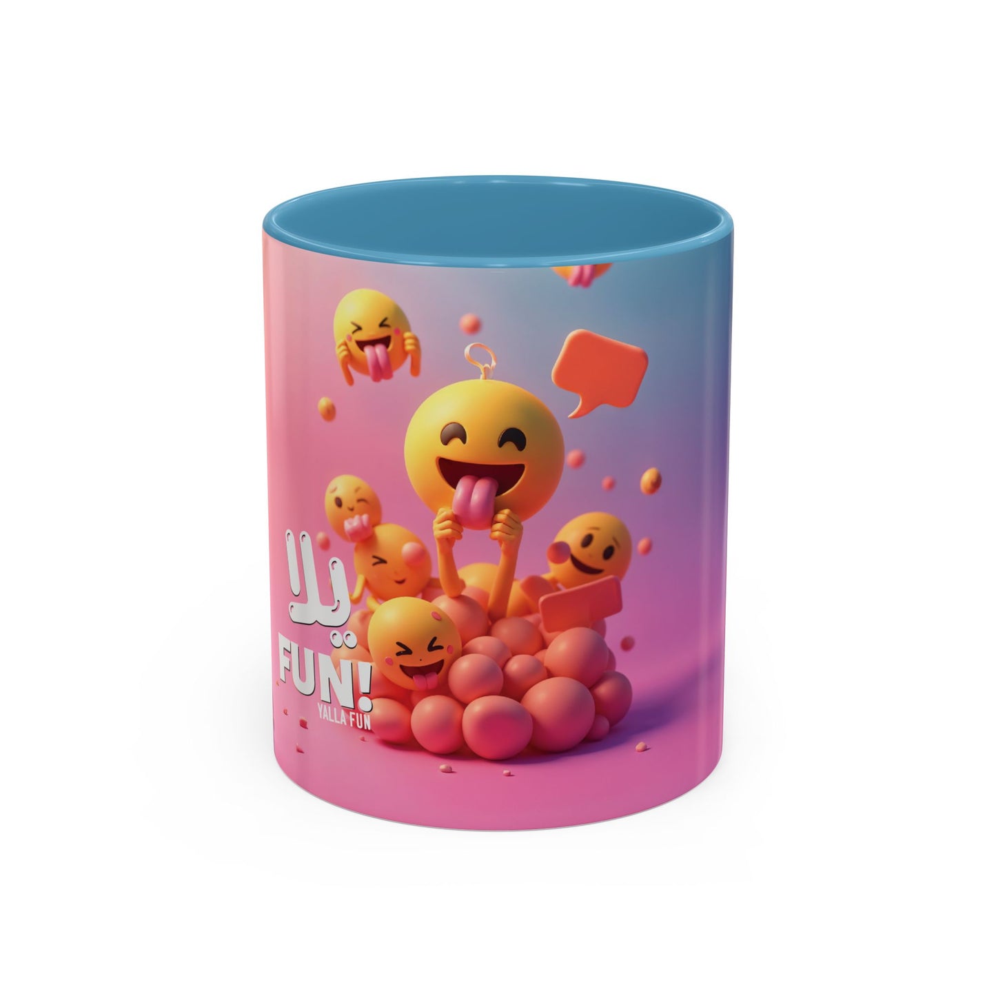 Funny Emoji Accent Coffee Mug - Perfect Gift for Friends & Family