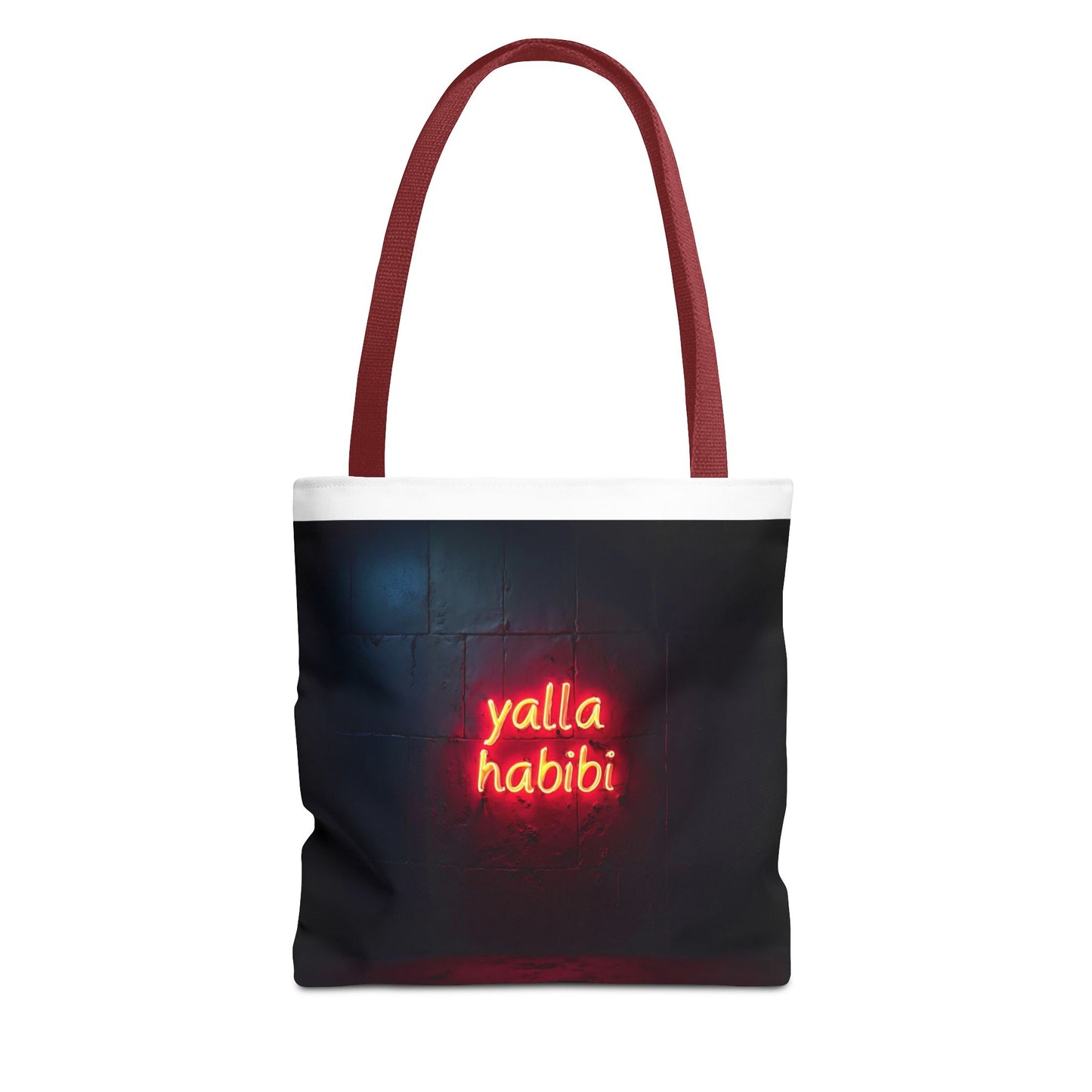 Yalla Habibi Tote Bag - Stylish and Trendy Everyday Carryall