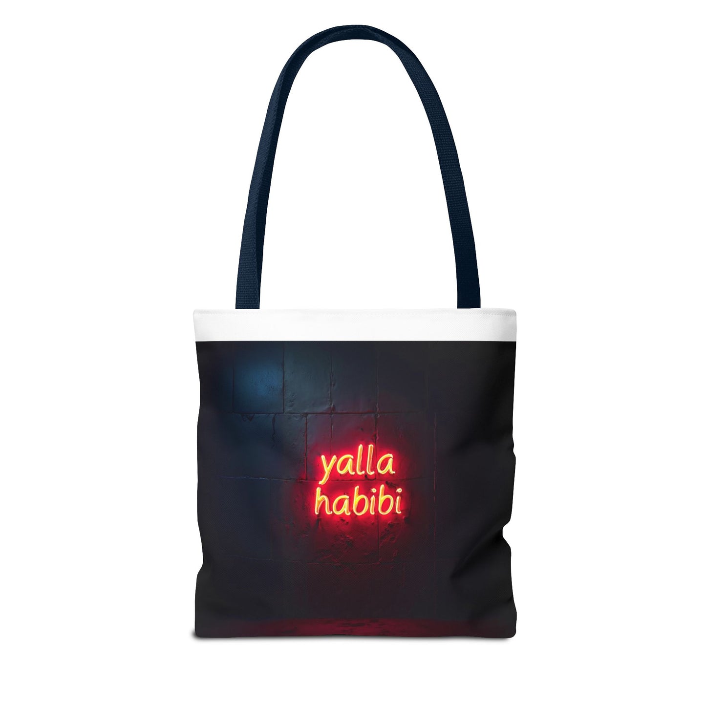 Yalla Habibi Tote Bag - Stylish and Trendy Everyday Carryall
