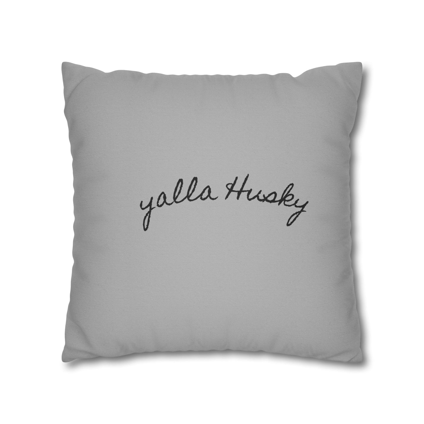 Pillow case- Yalla Husky home decor dog lovers