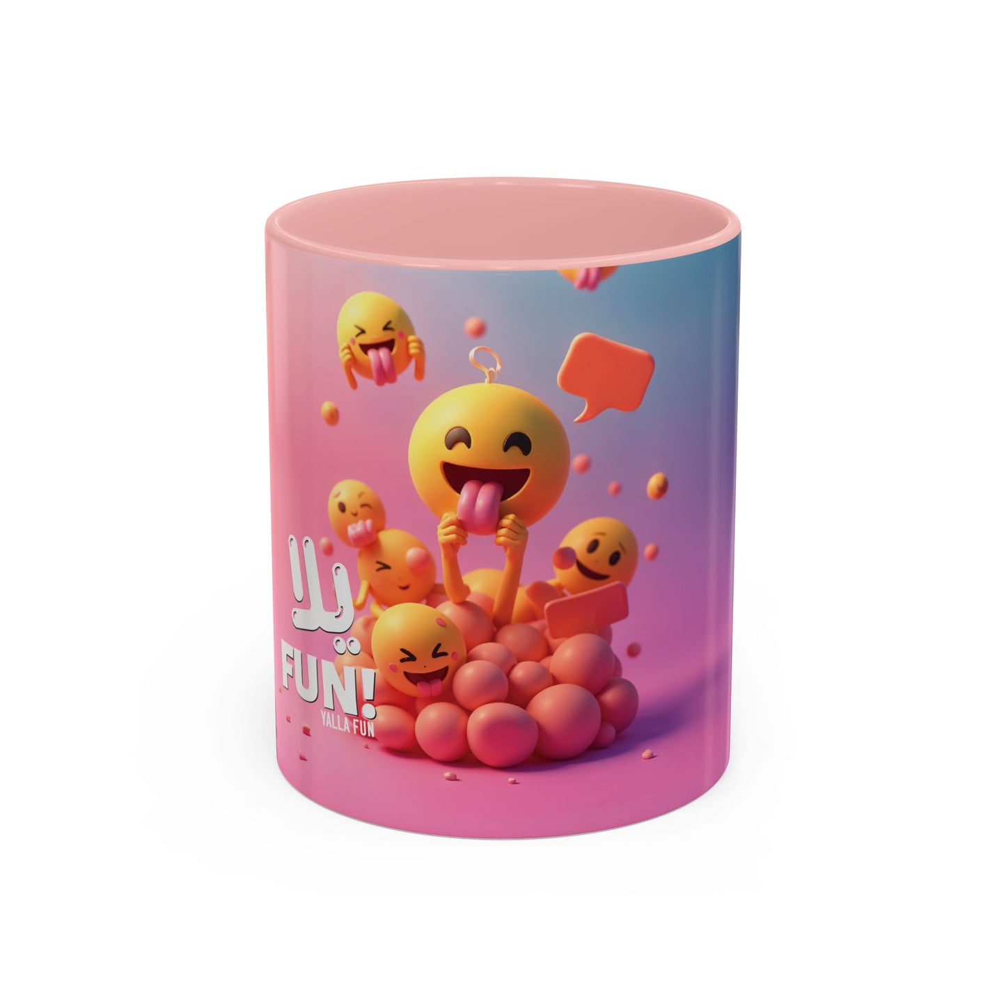 Funny Emoji Accent Coffee Mug - Perfect Gift for Friends & Family
