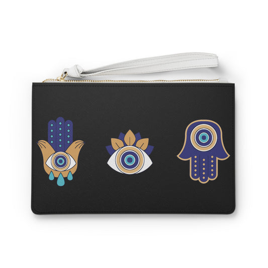 Mystical Eye Clutch Bag - Boho Chic Handbag for Everyday Use