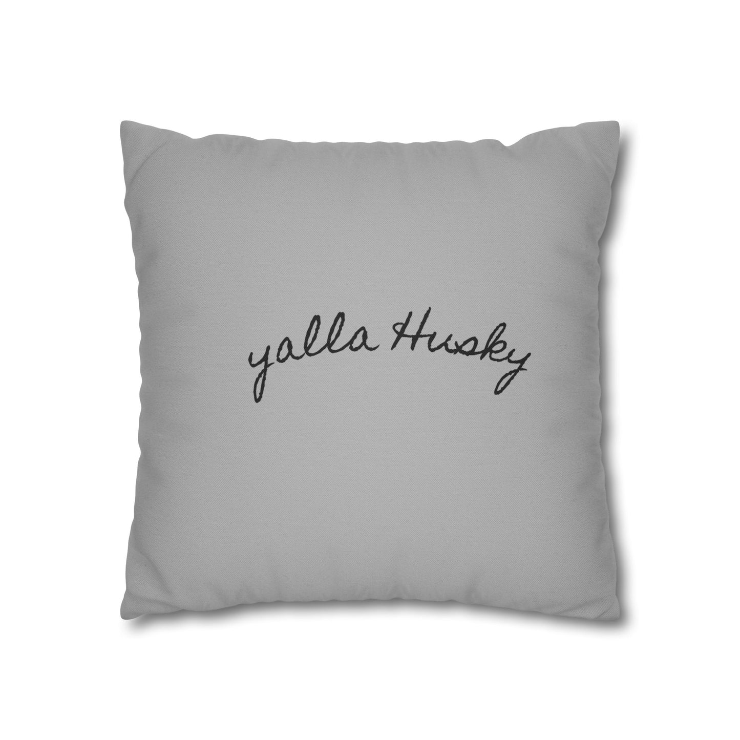 Pillow case- Yalla Husky home decor dog lovers