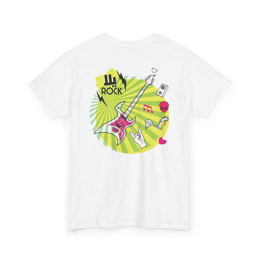 Rockin' Unisex Heavy Cotton Tee - Perfect for Music Lovers `Yalla Rock'
